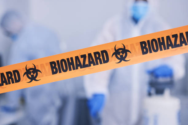 Professional Biohazard technician working in Riverside, IA